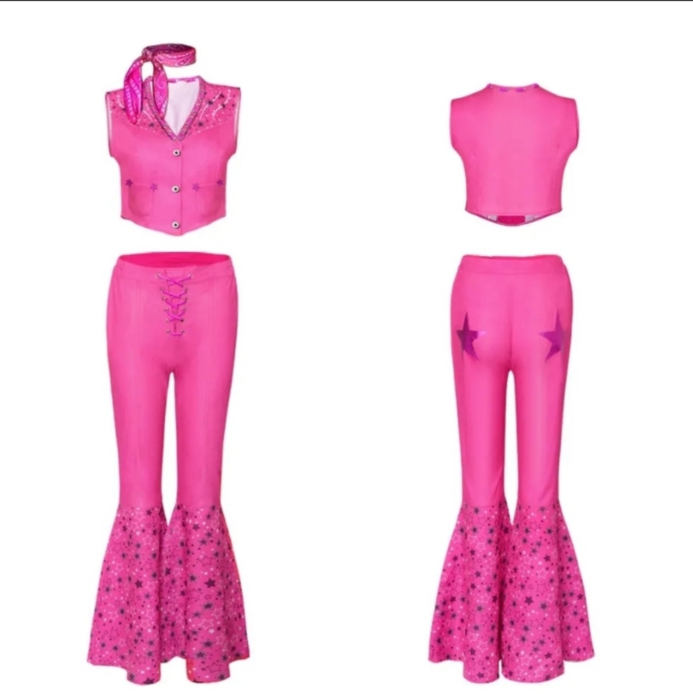 Barbie Western Costume New